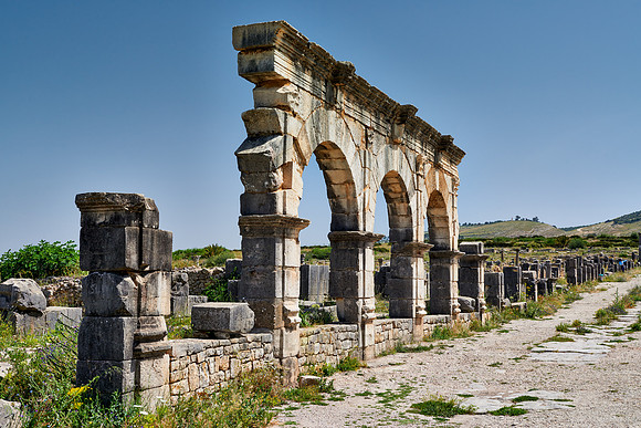 Decumanus Maximus in Volubilis