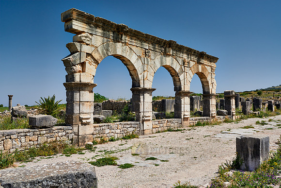 Decumanus Maximus in Volubilis