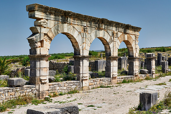 Decumanus Maximus in Volubilis