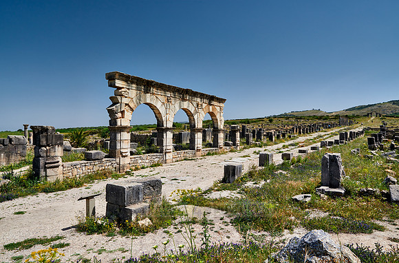 Decumanus Maximus in Volubilis