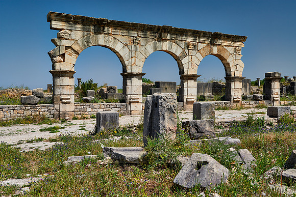 Decumanus Maximus in Volubilis