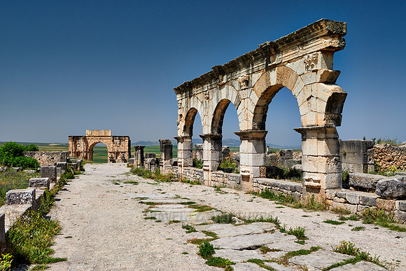 Decumanus Maximus in Volubilis