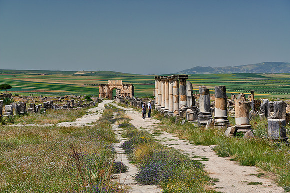 Decumanus Maximus in Volubilis