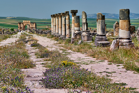 Decumanus Maximus in Volubilis