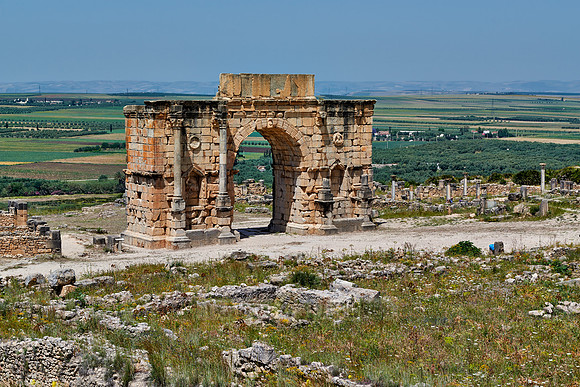 Arch of Caracalla in Volubilis