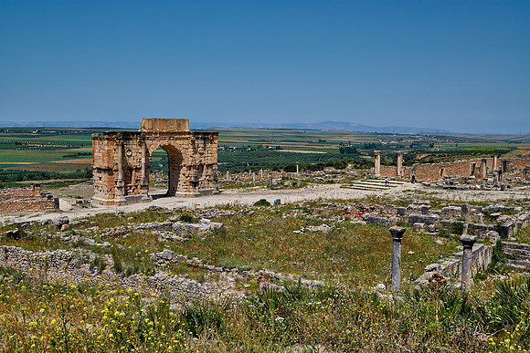 Arch of Caracalla in Volubilis