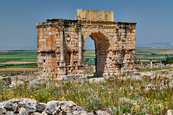 Arch of Caracalla in Volubilis