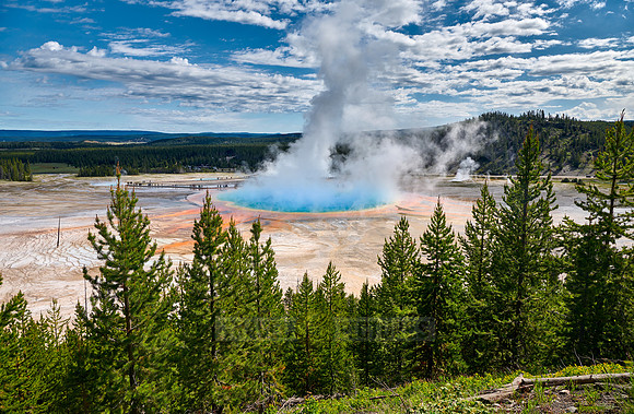 Grand Prismatic Spring, Yellowstone National Park