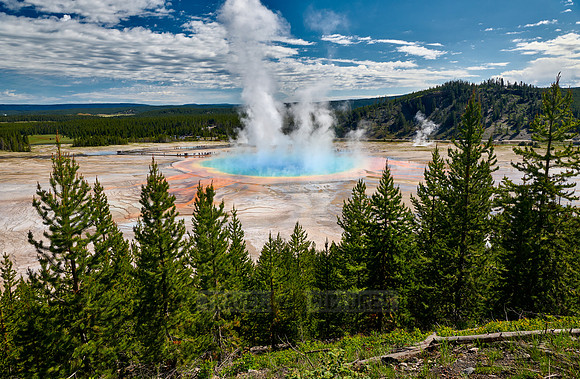 Grand Prismatic Spring, Yellowstone National Park