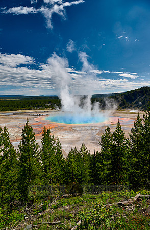 Grand Prismatic Spring, Yellowstone National Park