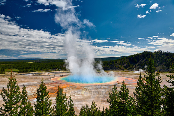 Grand Prismatic Spring, Yellowstone National Park