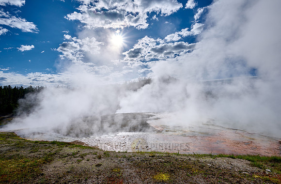 Midway Geyser Basin, Yellowstone National Park