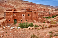 village in a valley near Ait-Ben-Addou