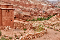 village in a valley near Ait-Ben-Addou
