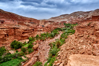 village in a valley near Ait-Ben-Addou