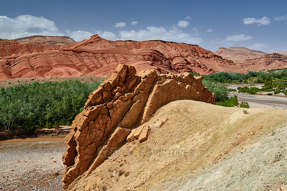 landscape in rose valley
