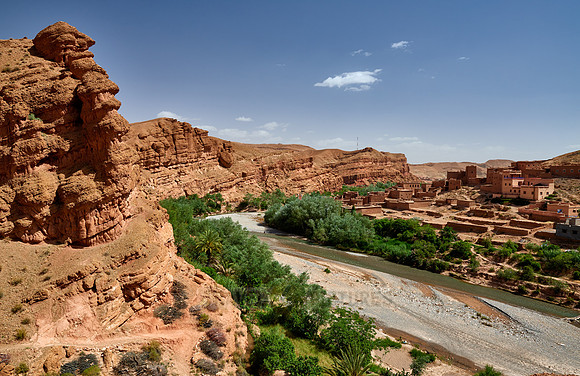 landscape in rose valley