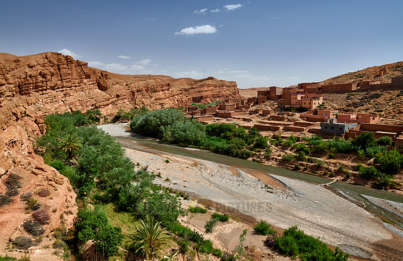 landscape in rose valley