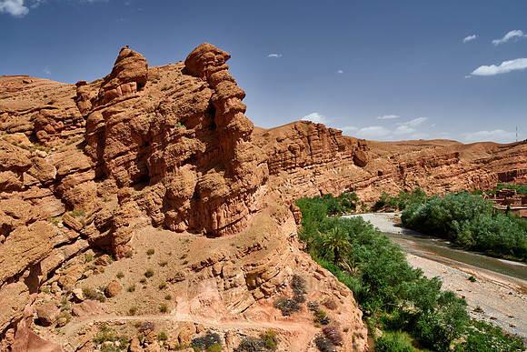 landscape in rose valley
