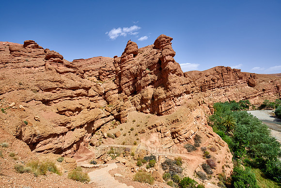 landscape in rose valley