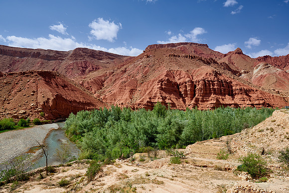 landscape in rose valley