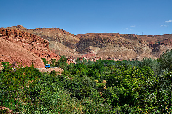 landscape in rose valley