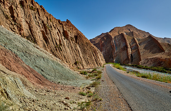 landscape in rose valley
