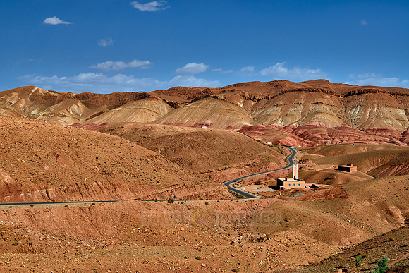 landscape in rose valley