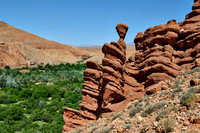 monkey fingers, spectacular rock landscape