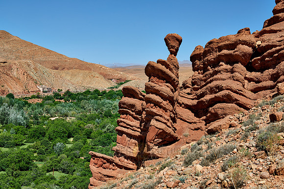monkey fingers, spectacular rock landscape