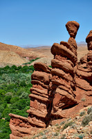 monkey fingers, spectacular rock landscape