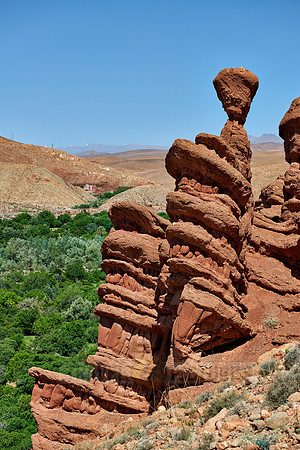 monkey fingers, spectacular rock landscape