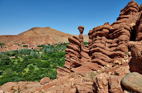 monkey fingers, spectacular rock landscape