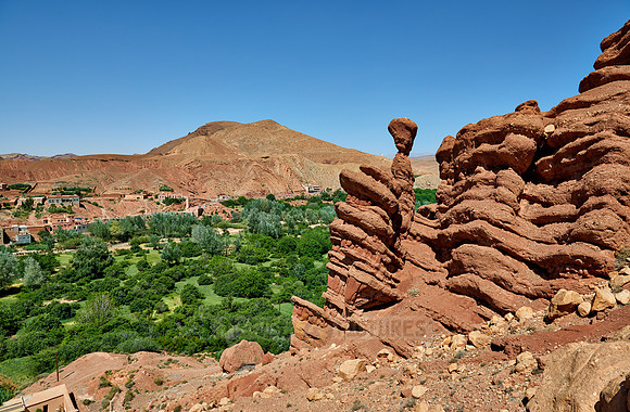 monkey fingers, spectacular rock landscape