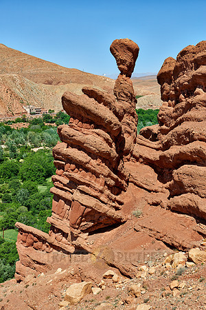 monkey fingers, spectacular rock landscape