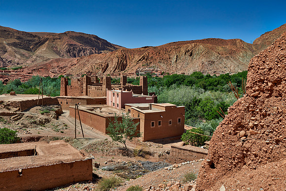 kasbahs in Ait Ouglif