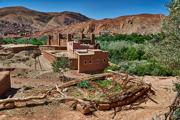 kasbahs in Ait Ouglif