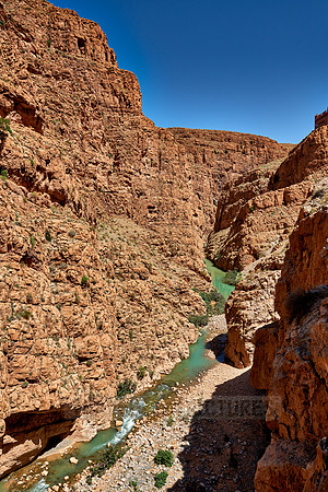 canyon of Gorge de Dades