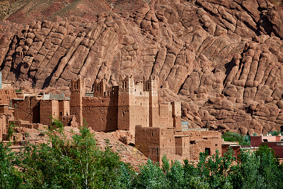 kasbahs in Ait Ouglif