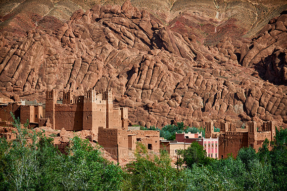 kasbahs in Ait Ouglif