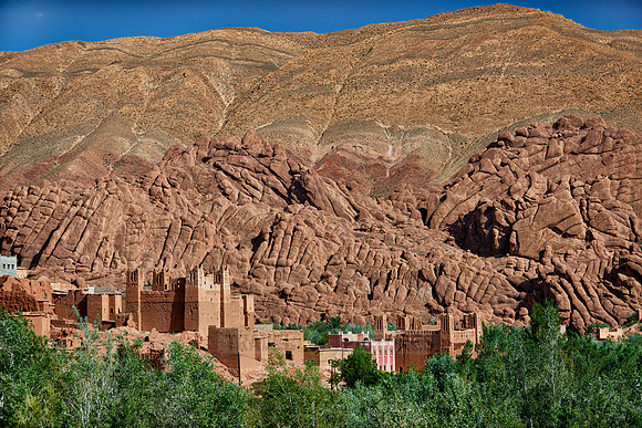 kasbahs in Ait Ouglif