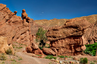monkey fingers, spectacular rock landscape