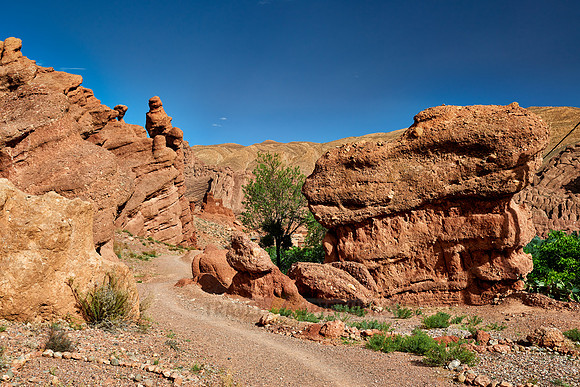 monkey fingers, spectacular rock landscape