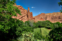 monkey fingers, spectacular rock landscape