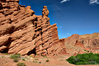 monkey fingers, spectacular rock landscape