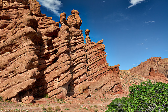 monkey fingers, spectacular rock landscape