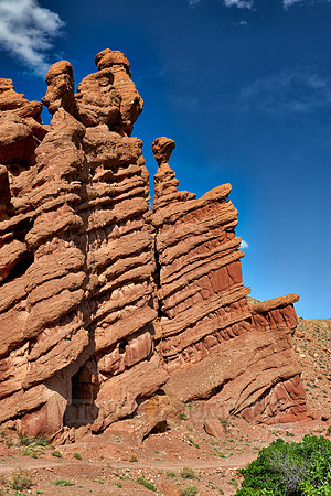 monkey fingers, spectacular rock landscape