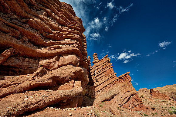 monkey fingers, spectacular rock landscape
