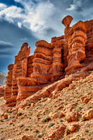 monkey fingers, spectacular rock landscape