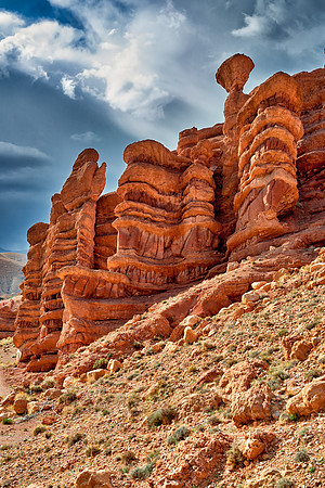 monkey fingers, spectacular rock landscape